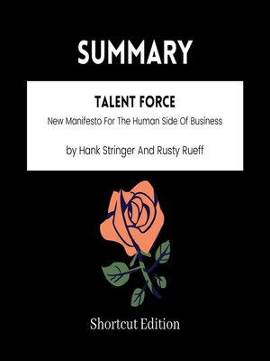 cover image of SUMMARY--Talent Force